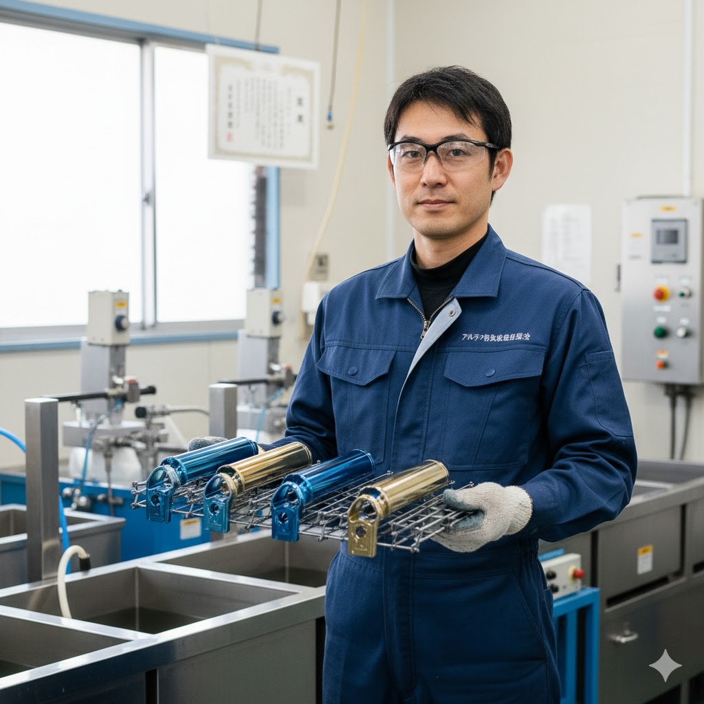 アルミニウム陽極酸化処理技能士