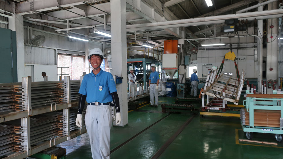 技能実習生の研修風景